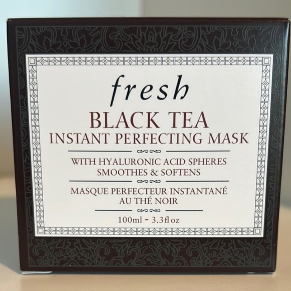 NIB Fresh Black Tea Instant Perfecting Mask 3.3 fl Sealed - Picture 5 of 7